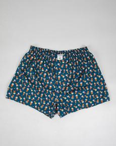 Peanuts Astronaut Boxershorts Navy via Brava Fabrics