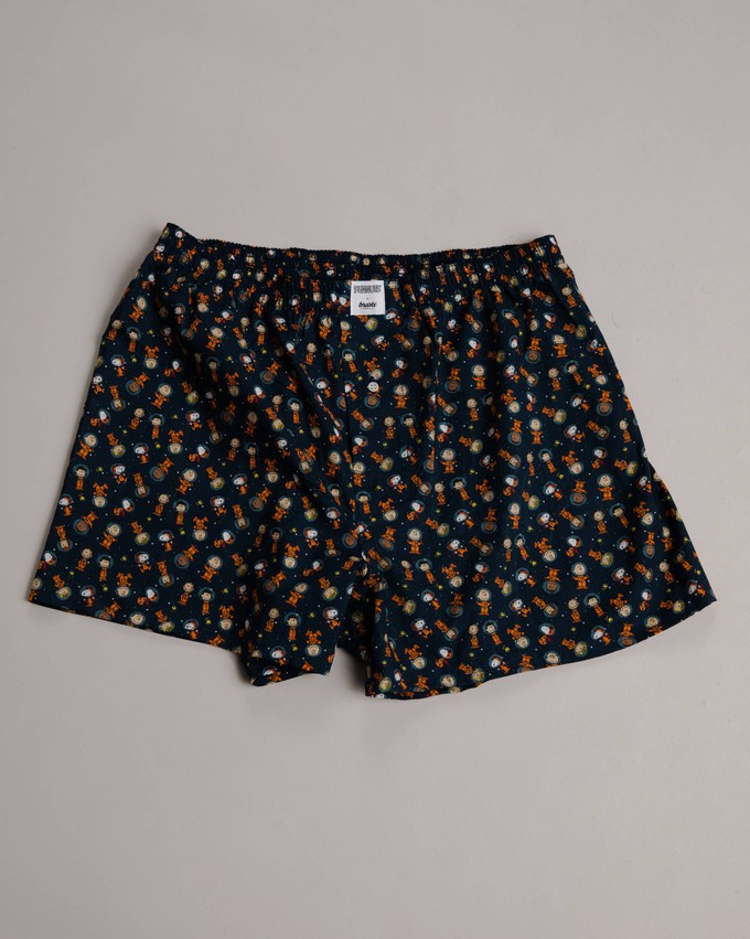 Peanuts Astronaut Boxershorts Navy from Brava Fabrics