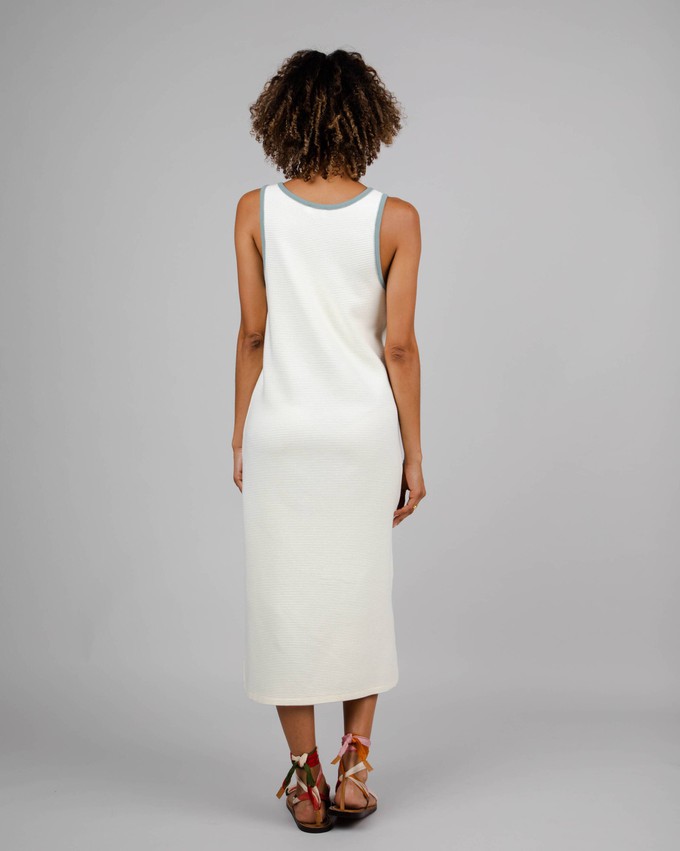 Langes Jersey Kleid White from Brava Fabrics