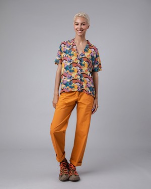 Yeye Weller Aloha Bluse Gelb from Brava Fabrics