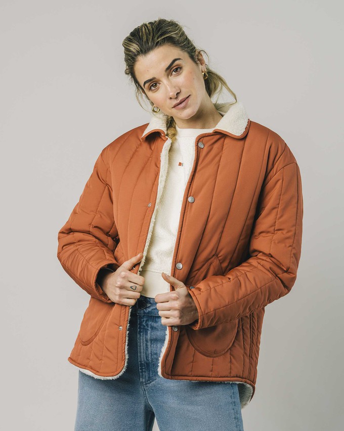 Gefütterte Jacke Burnt Orange from Brava Fabrics