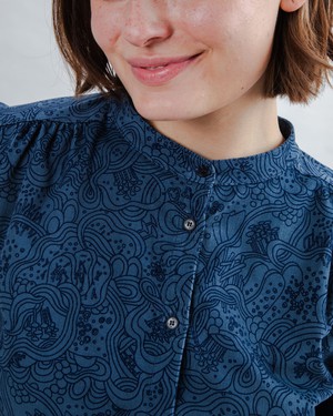 Baby Cord Noodles Bluse from Brava Fabrics