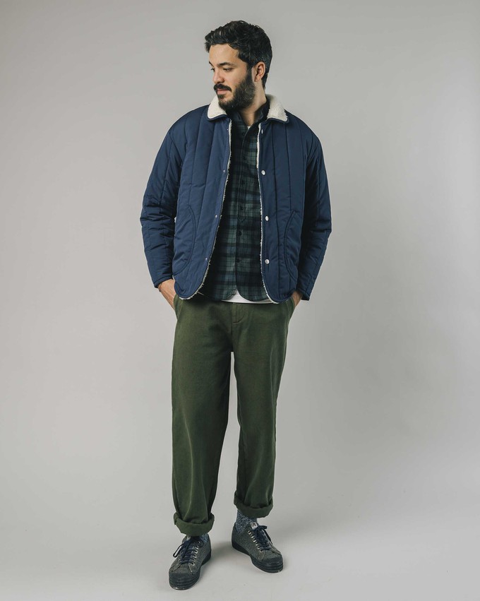 Gefütterte Jacke Navy from Brava Fabrics