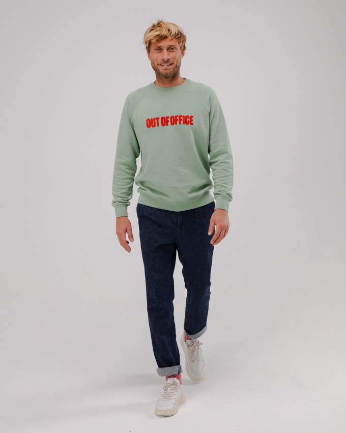 Out of Office Sweatshirt Mint from Brava Fabrics
