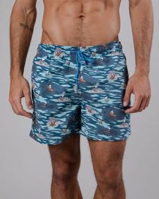 Peanuts Coast Badehose Blau via Brava Fabrics