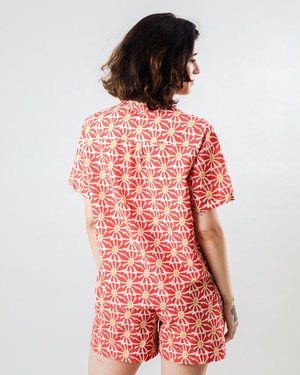 Marisol Aloha Bluse Rot from Brava Fabrics