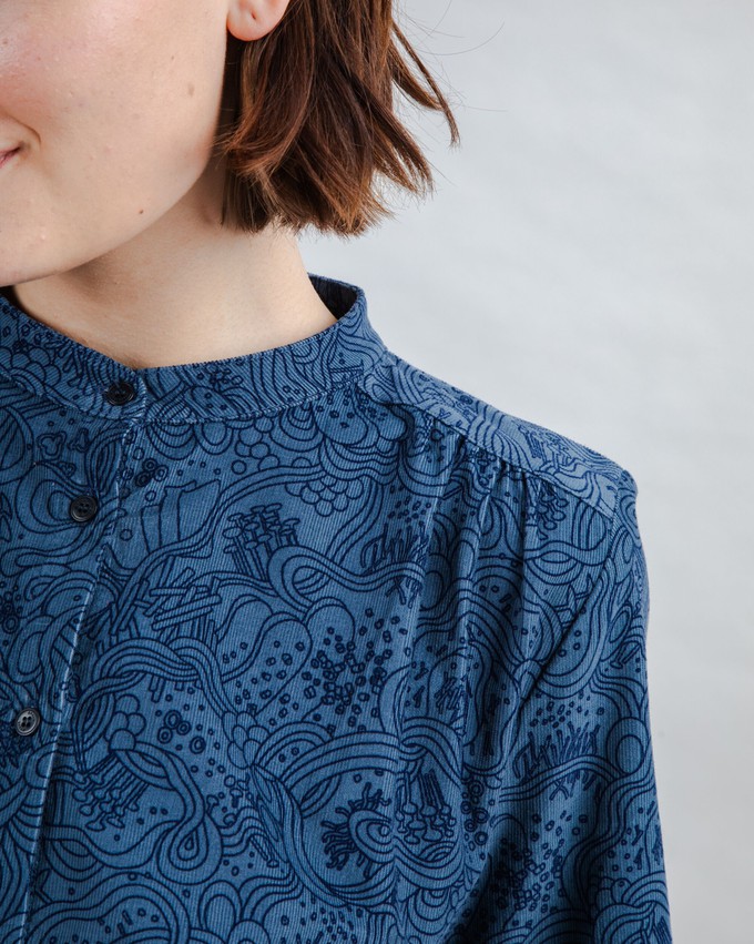 Baby Cord Noodles Bluse from Brava Fabrics