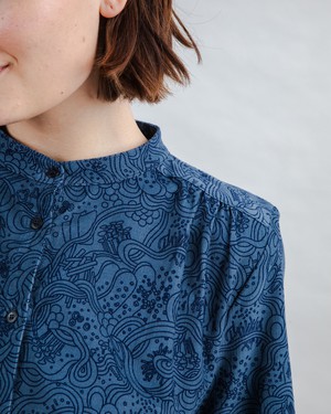 Baby Cord Noodles Bluse from Brava Fabrics