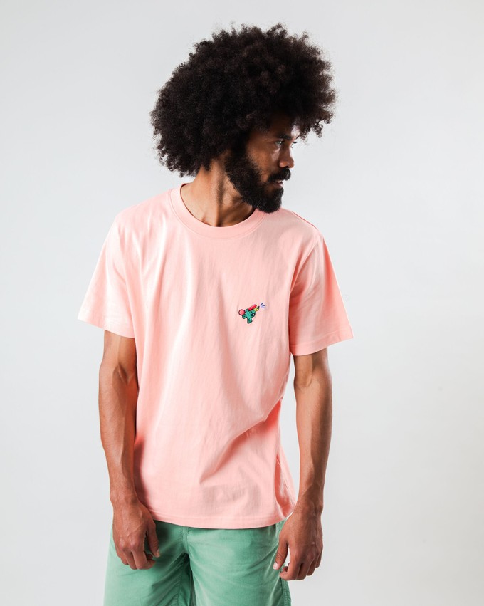 Water Gun T-shirt Pink from Brava Fabrics