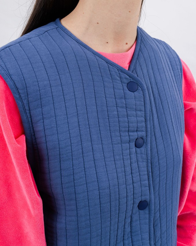 Steppweste Damen Indigo from Brava Fabrics