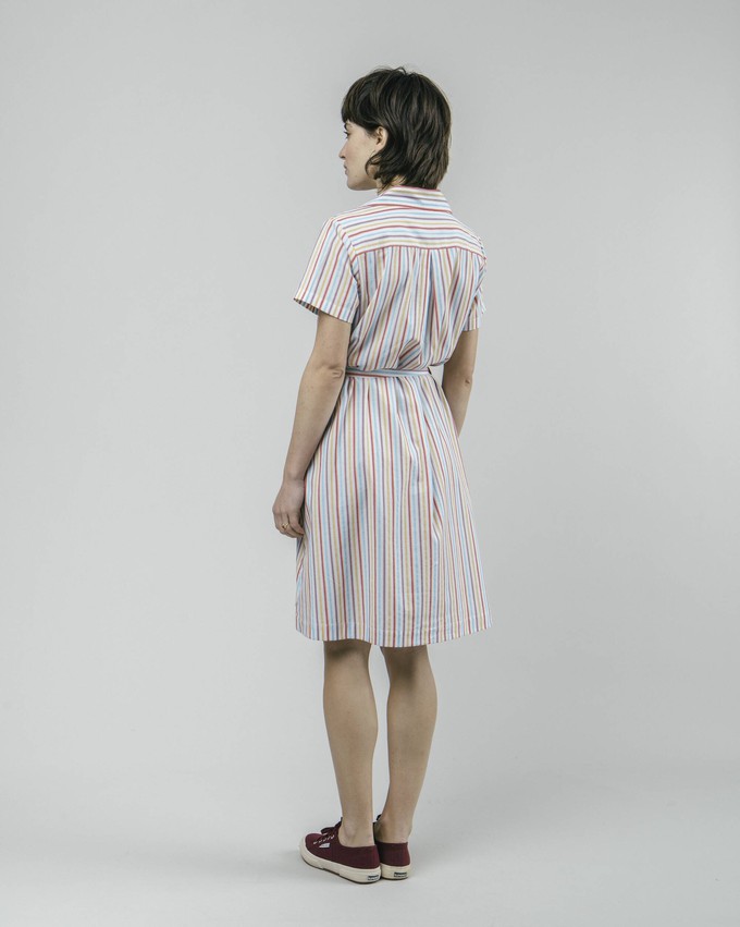 Downtown Stripe Shirt Dress from Brava Fabrics