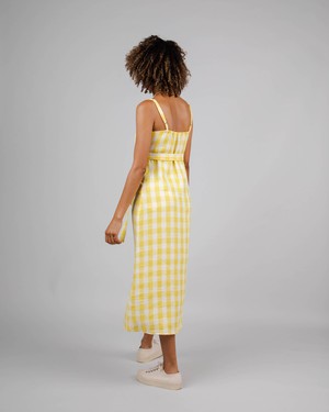 Lorena Träger-Kleid Lemon from Brava Fabrics