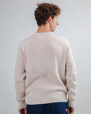 Atari Pullover Logo Jacquard Rot from Brava Fabrics