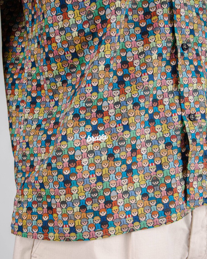 Playmobil World Unisex Aloha Shirt from Brava Fabrics