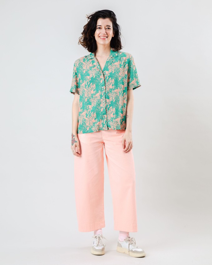 Helios Aloha Blouse Pink from Brava Fabrics