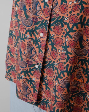 Asis Percales Passerine Aloha Bluse from Brava Fabrics