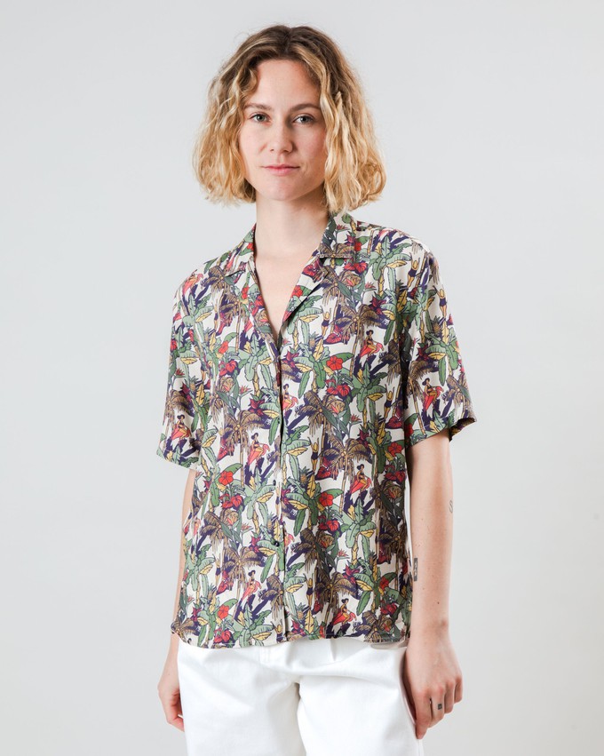 Helios Aloha Blouse Ecru from Brava Fabrics