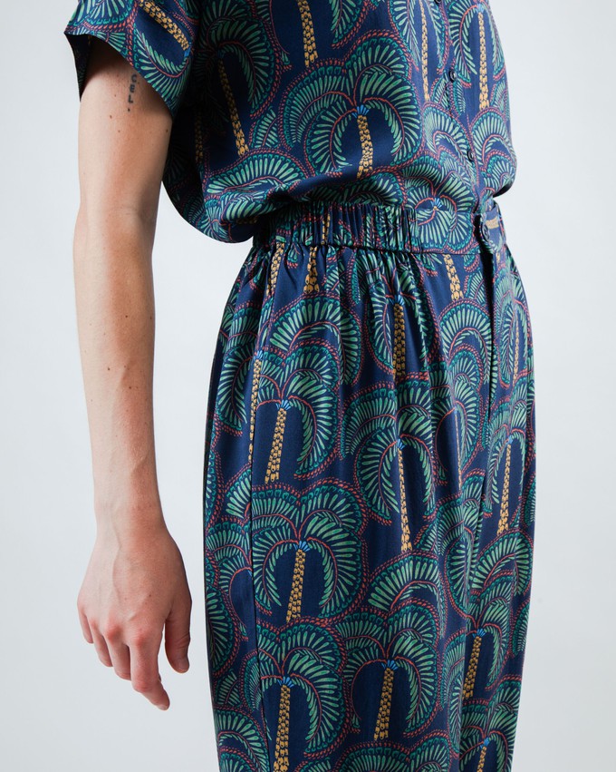 Borneo Harem Pants Navy from Brava Fabrics