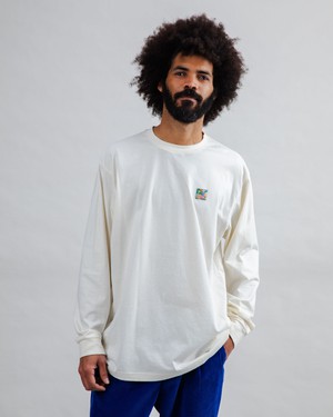 Sobremesa Langarmshirt Ecru from Brava Fabrics