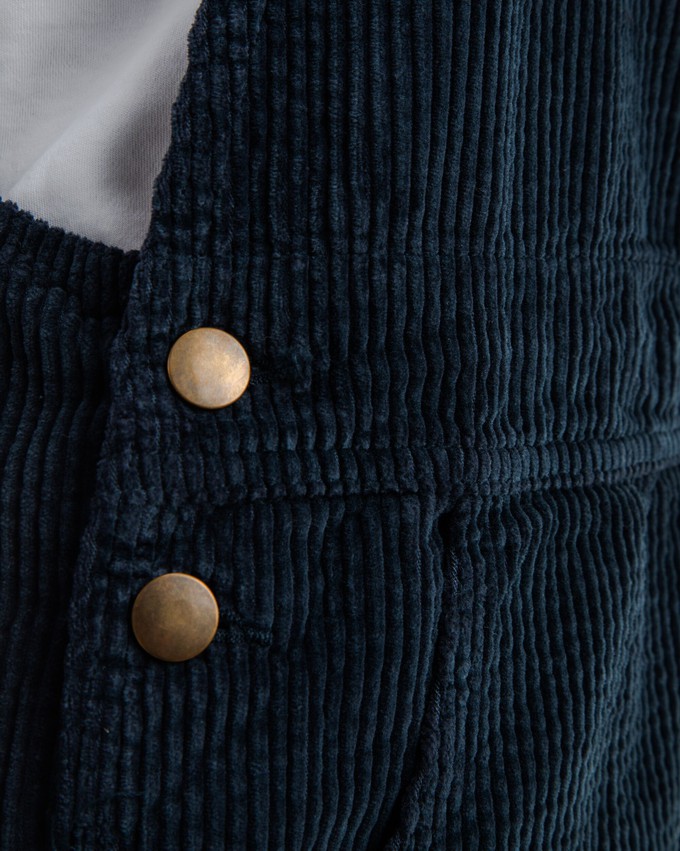 Workwear Cord-Overall Navy from Brava Fabrics