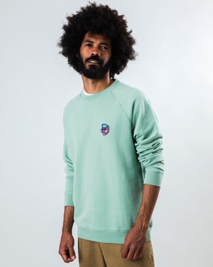 Asis Percales Tigris Sweatshirt Green from Brava Fabrics