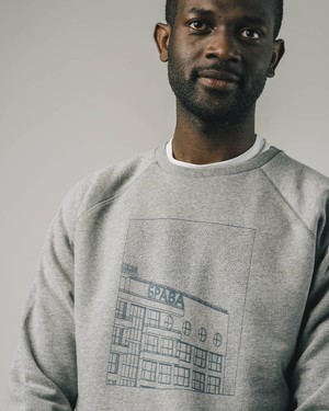 District Sweatshirt Grey from Brava Fabrics