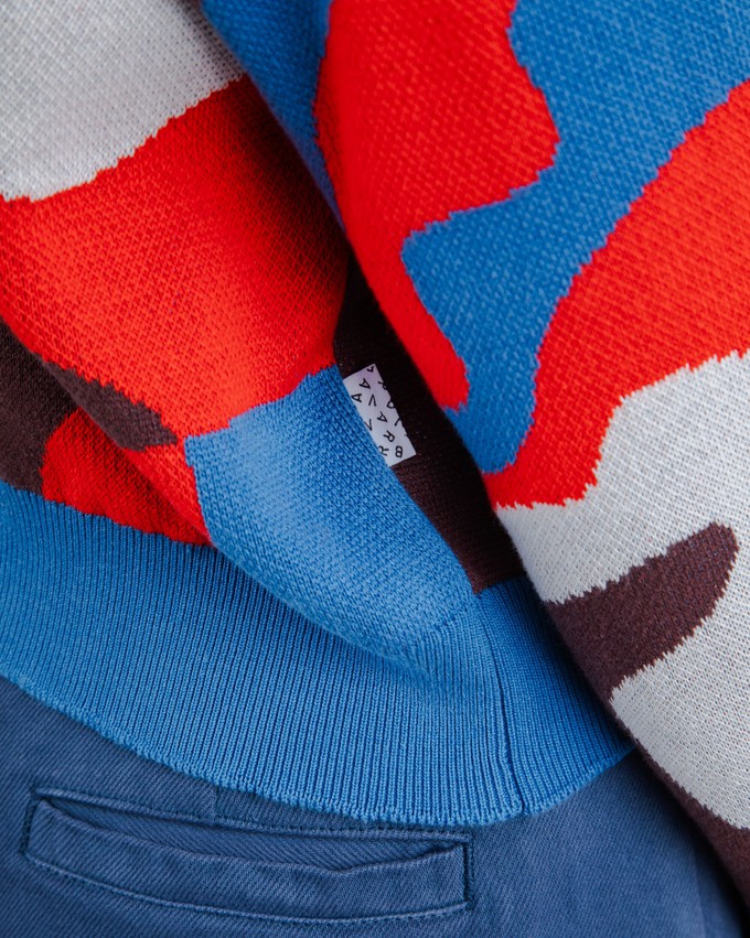 Jacquard Kurzpullover Sobremesa from Brava Fabrics