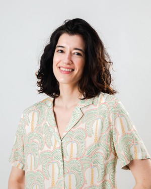 Borneo Aloha Blouse Ecru from Brava Fabrics