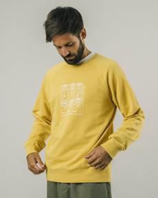 Ufo Catcher Sweatshirt Ochre from Brava Fabrics
