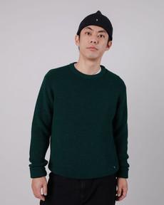 Waterfront Pullover aus Wolle Green via Brava Fabrics