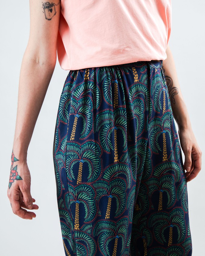 Borneo Harem Pants Navy from Brava Fabrics