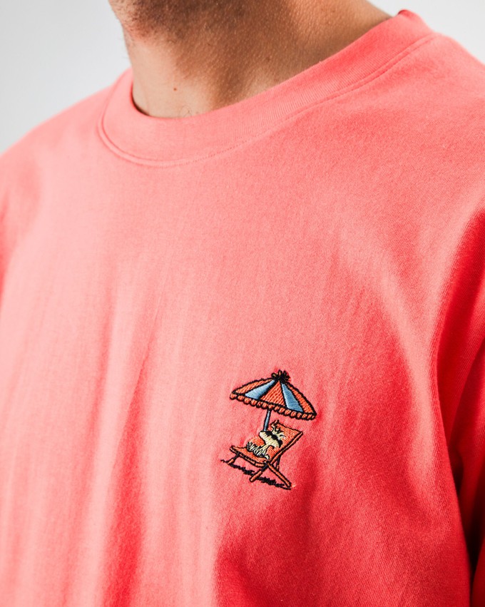 Peanuts Tropical T-shirt Red from Brava Fabrics