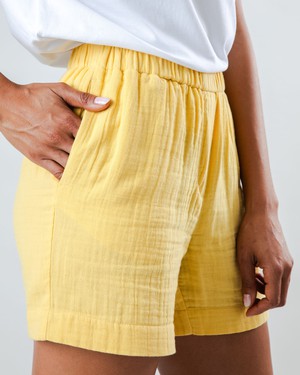 Bubble Roxy Short Yellow from Brava Fabrics