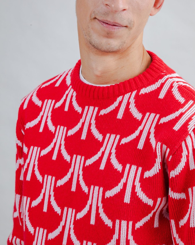 Atari Pullover Monogramm Jacquard from Brava Fabrics