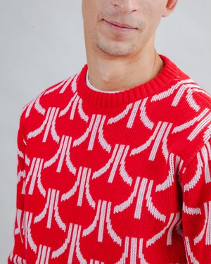 Atari Pullover Monogramm Jacquard from Brava Fabrics