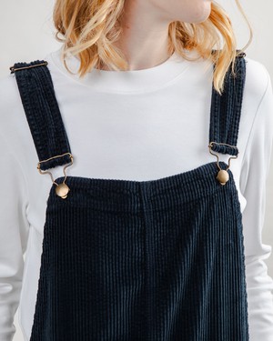 Workwear Cord-Overall Navy from Brava Fabrics