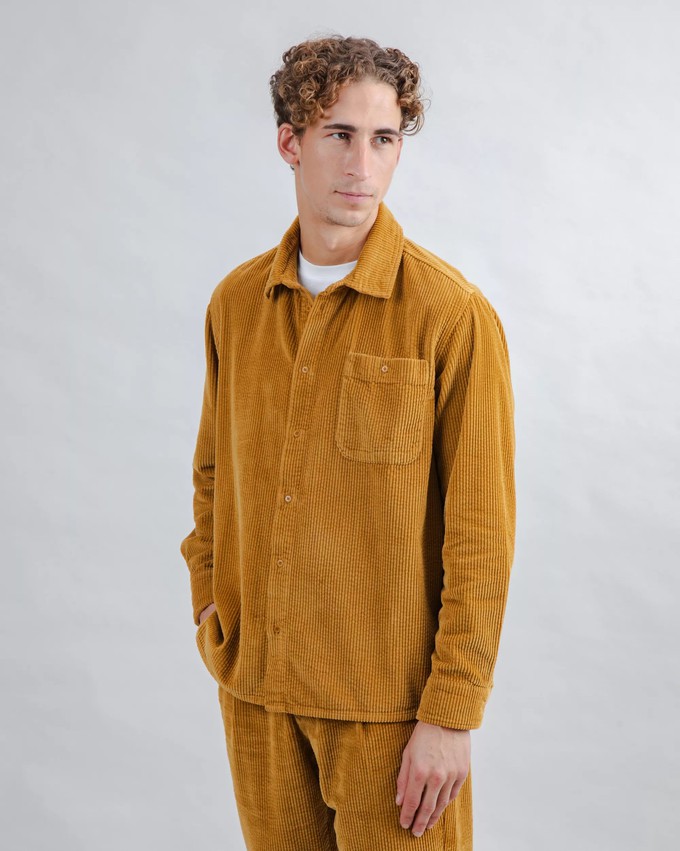 Cord-Overshirt Camel from Brava Fabrics