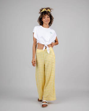 Lorena Weite Hose Lemon from Brava Fabrics