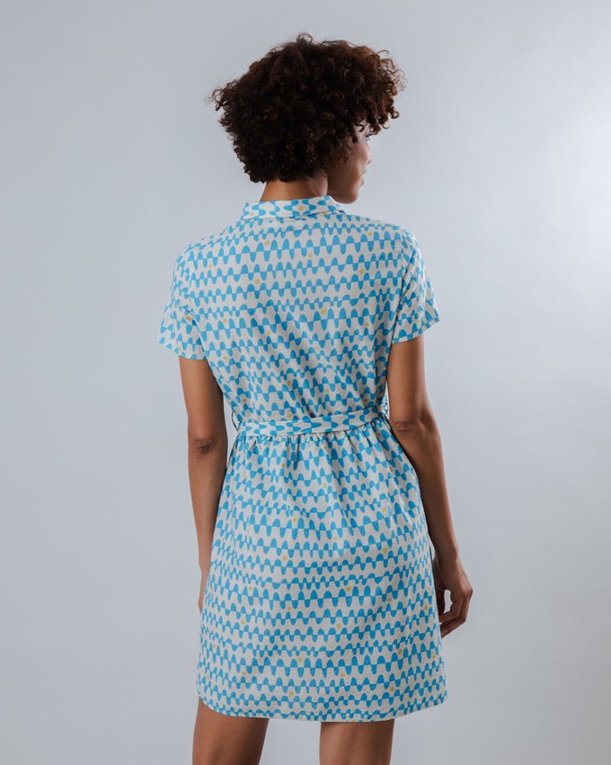 Sunset Kurzes Kleid Blau from Brava Fabrics