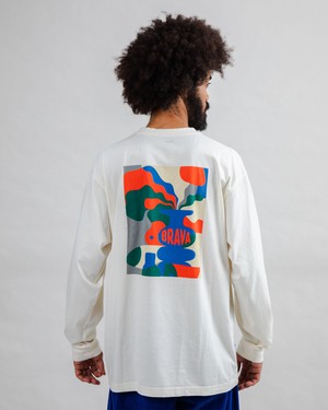 Sobremesa Langarmshirt Ecru from Brava Fabrics