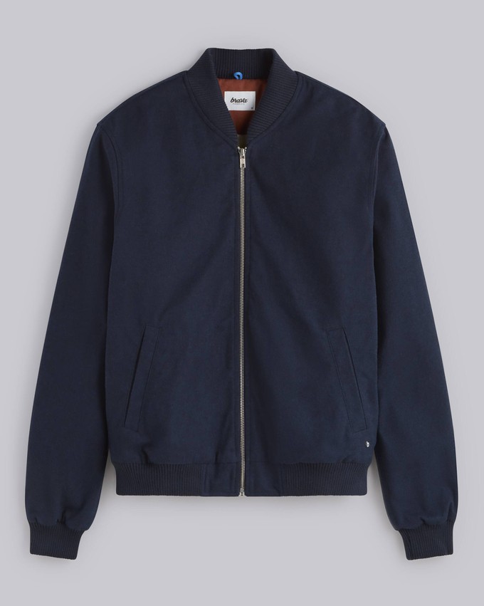 Bomber Jacket Navy from Brava Fabrics