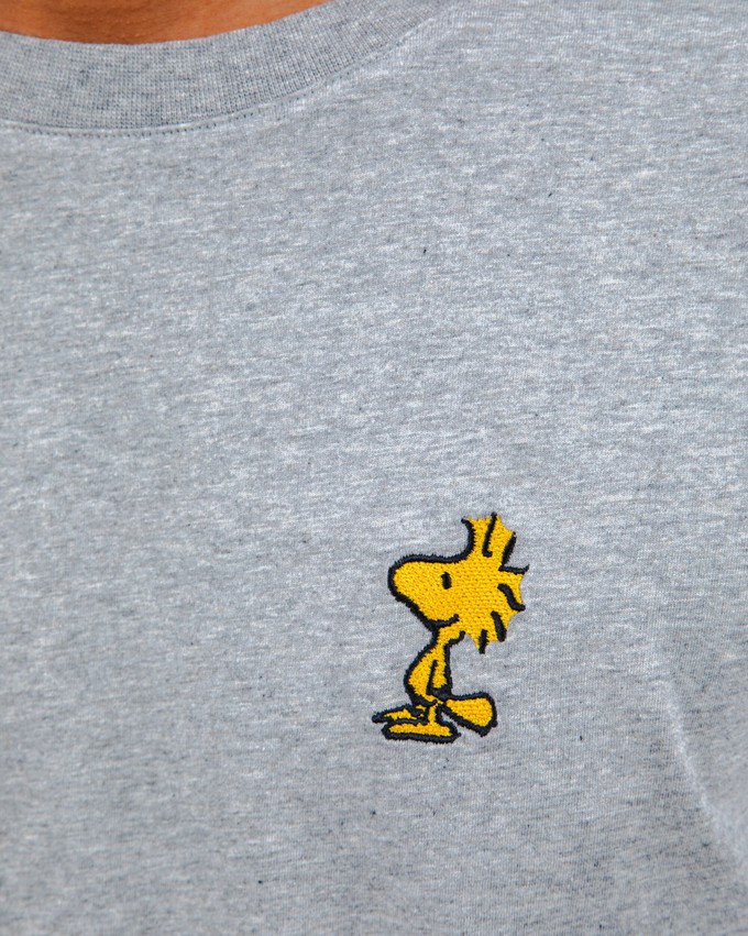 Peanuts Woodstock T-Shirt Grau from Brava Fabrics