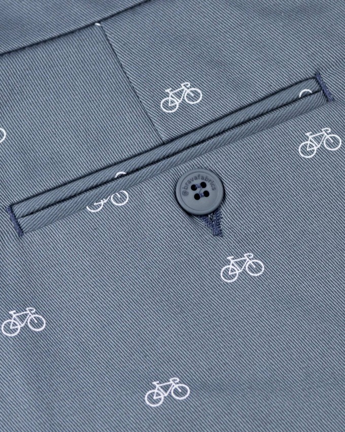 Gemusterte Shorts Fixed Gear Rider from Brava Fabrics