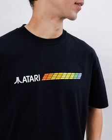 Atari Spectrum T-Shirt Schwarz via Brava Fabrics