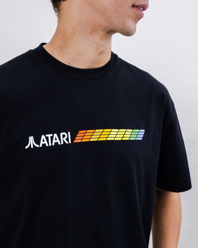 Atari Spectrum T-Shirt Schwarz from Brava Fabrics