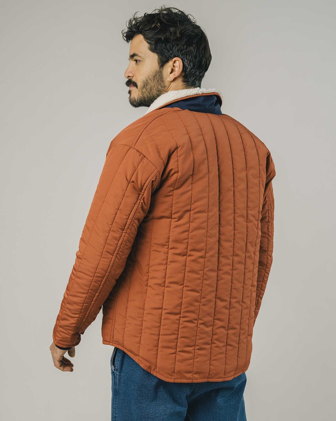 Padded Jacket Burnt Orange from Brava Fabrics