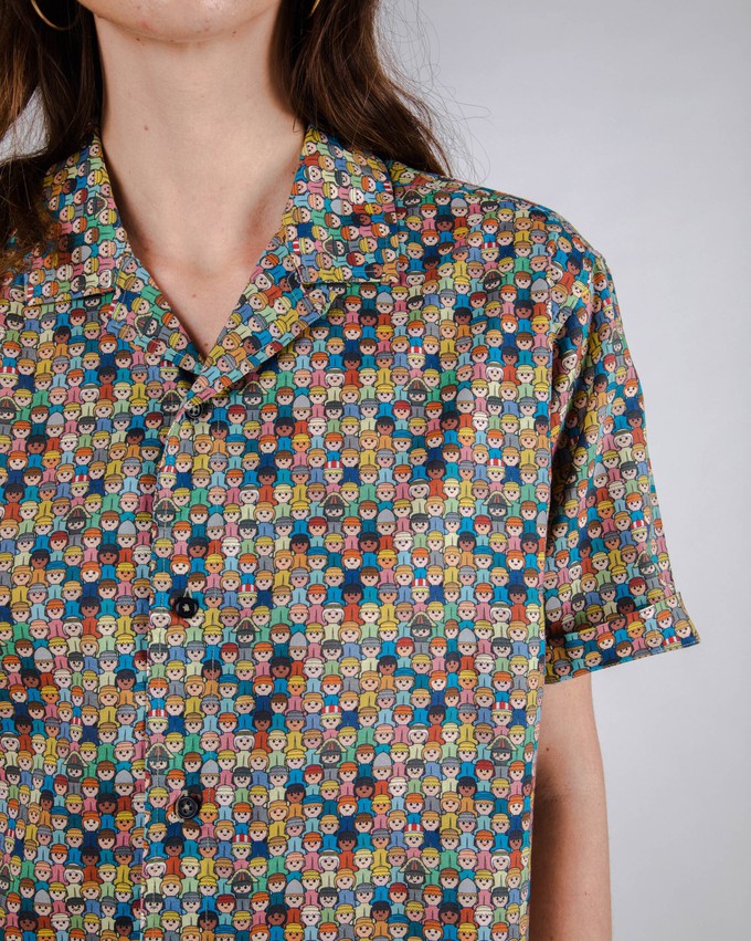Playmobil World Unisex Aloha Shirt from Brava Fabrics