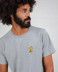 Peanuts Woodstock T-Shirt Grau via Brava Fabrics