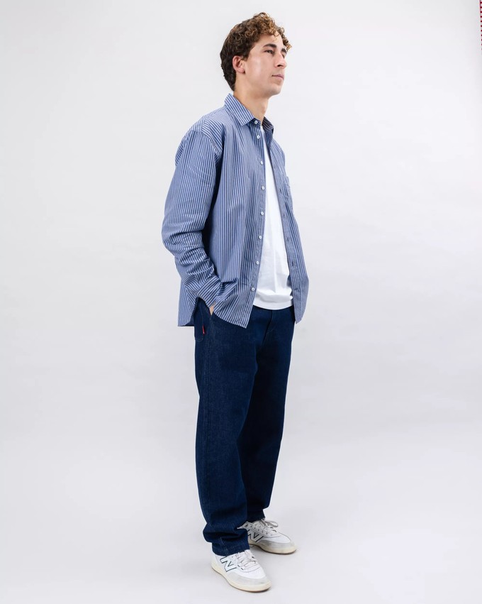 Relaxed Stripes Brava Gum Hemd from Brava Fabrics