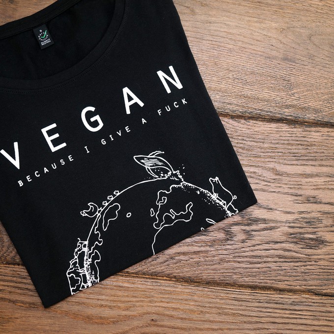 Vegan Planet - Fitted T-Shirt from By Monkey